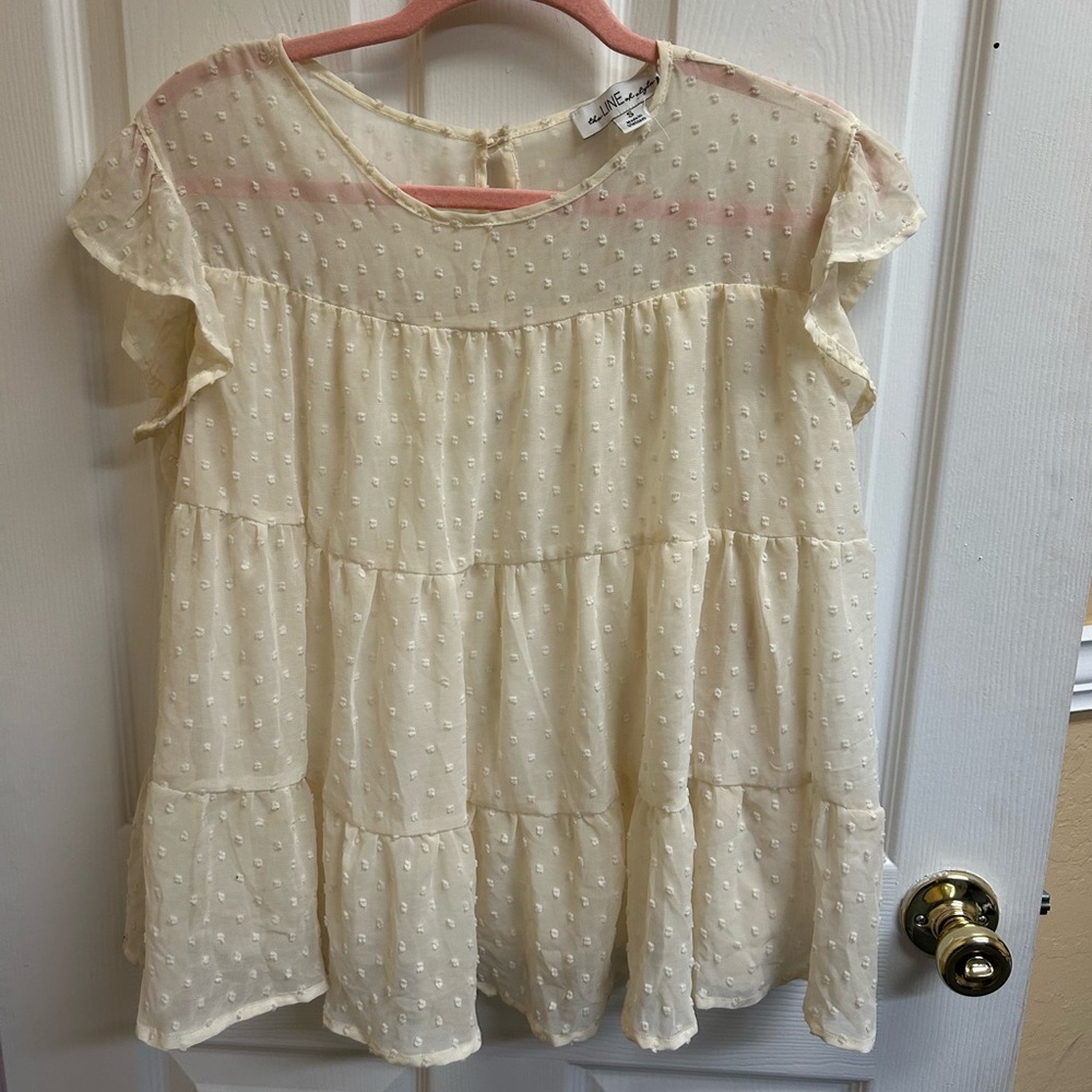 Elegant Cream Blouse